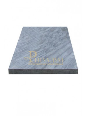 Надгробная плита из мрамора 110х45х4 — ritualum.ru